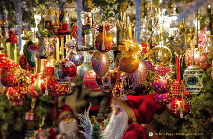 Christmas decorations at the Nuremberg Christmas Market